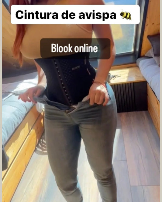 Faja powernet con silicona antideslizante, diseño cómodo y moldeador.