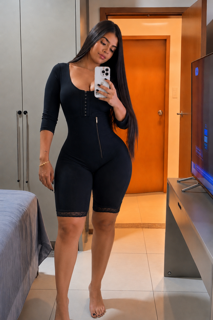 Faja Postoperatoria con Mangas · Lipo de Brazos y Espalda + Sostén