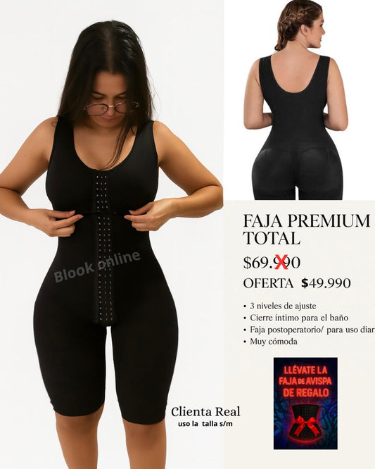 Faja Premium Total postoperatoria sostén incluido push-up SOY FAJA Chile